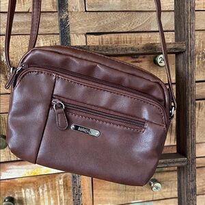 Elegant Brown Crossbody Bag by Bolinni